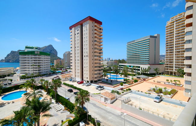 Appartamento con 2 camere da letto a Calp con piscina e terrazza - Foto 11