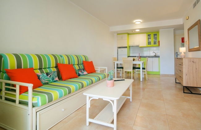 Appartamento con 2 camere da letto a Calp con piscina e terrazza - Foto 7