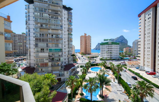 Appartamento con 2 camere da letto a Calp con piscina e terrazza - Foto 13