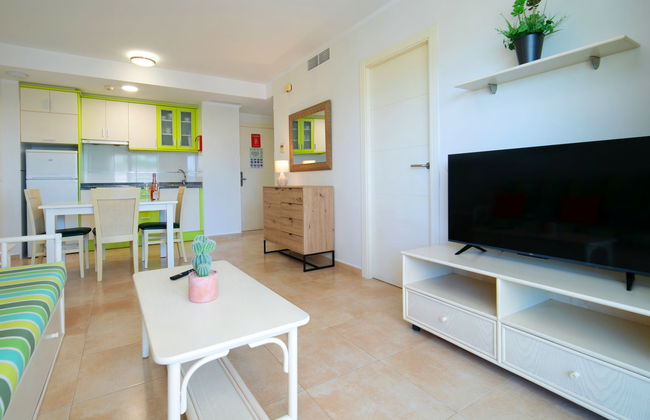 Appartamento con 2 camere da letto a Calp con piscina e terrazza - Foto 3
