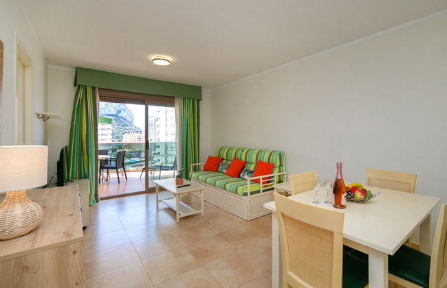 Appartamento con 2 camere da letto a Calp con piscina e terrazza - Foto 6