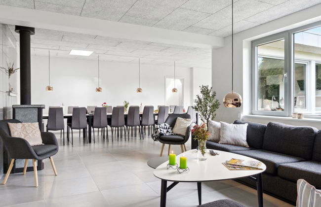 Casa de 11 quartos em Hadsund com piscina privada e terraço - Foto 28