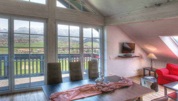 Apartamento de 2 habitaciones en Ofterschwang con jardín y sauna - Foto 2