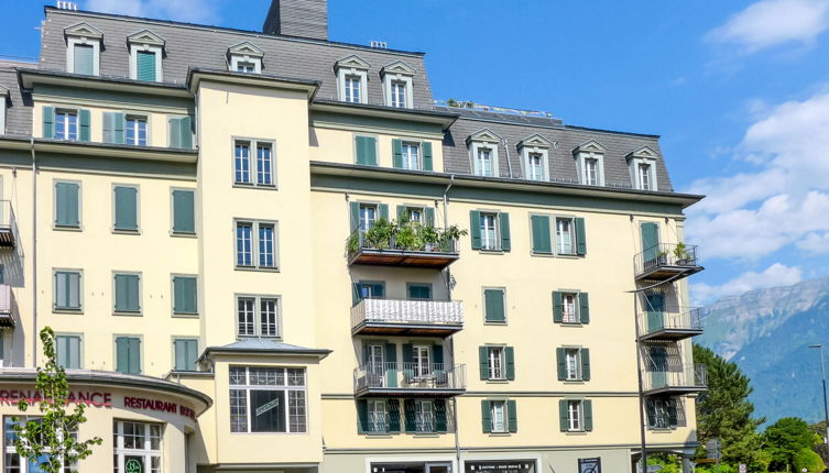 Foto 1 - Apartamento de 1 habitación en Interlaken con vistas a la montaña
