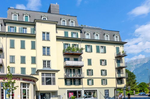 Foto 1 - Apartamento de 1 habitación en Interlaken con vistas a la montaña