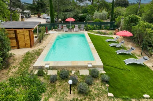 Foto 2 - Apartamento de 1 habitación en Saint-Laurent-la-Vernède con piscina y jardín