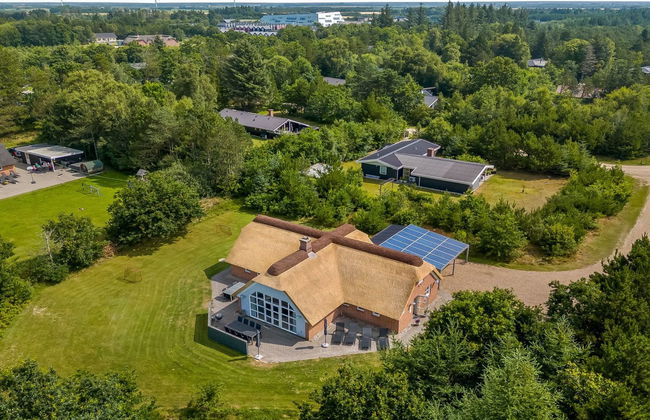 Casa de 4 quartos em Nørre Nebel com piscina privada e terraço - Foto 35