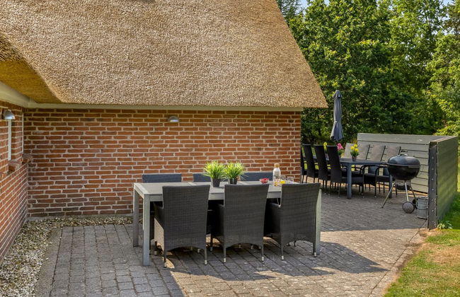 Casa de 4 quartos em Nørre Nebel com piscina privada e terraço - Foto 6