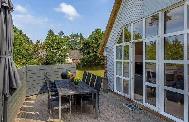Casa de 4 quartos em Nørre Nebel com piscina privada e terraço - Foto 13