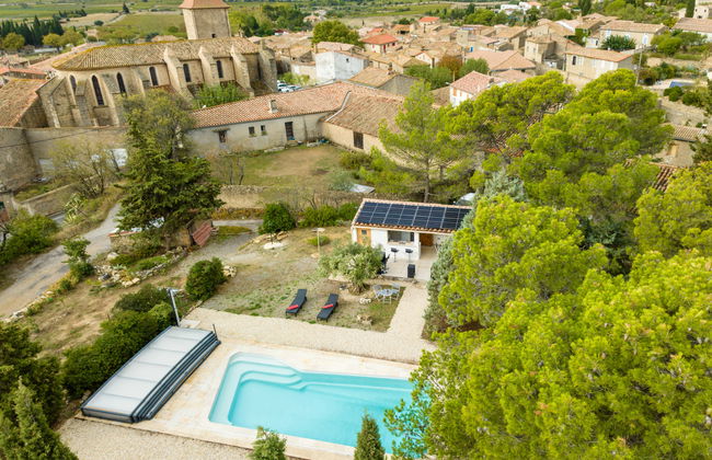 Casa de 2 quartos em Azillanet com piscina privada e jardim - Foto 24
