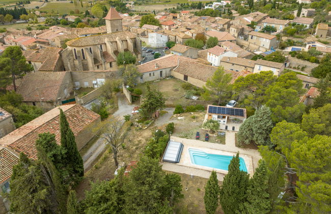 Casa de 2 quartos em Azillanet com piscina privada e jardim - Foto 25