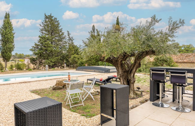 Casa de 2 quartos em Azillanet com piscina privada e jardim - Foto 4