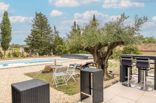 Foto 4 - Casa de 1 habitación en Azillanet con piscina privada y terraza