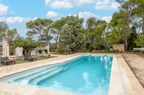 Foto 1 - Casa de 1 quarto em Azillanet com piscina privada e terraço