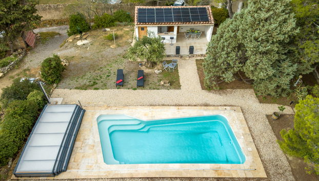 Casa de 2 quartos em Azillanet com piscina privada e jardim - Foto 2