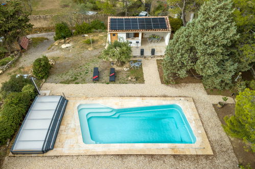 Foto 2 - Casa de 1 quarto em Azillanet com piscina privada e terraço