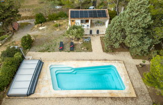 Foto 2 - Casa de 1 quarto em Azillanet com piscina privada e terraço