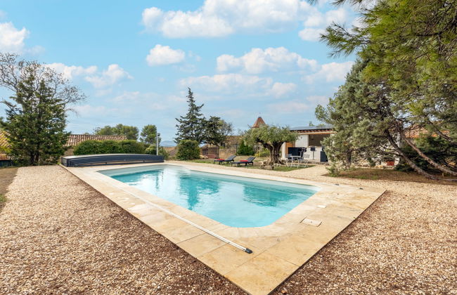 Casa de 2 quartos em Azillanet com piscina privada e jardim - Foto 21