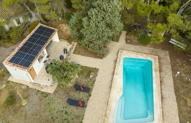 Casa de 2 quartos em Azillanet com piscina privada e jardim - Foto 23