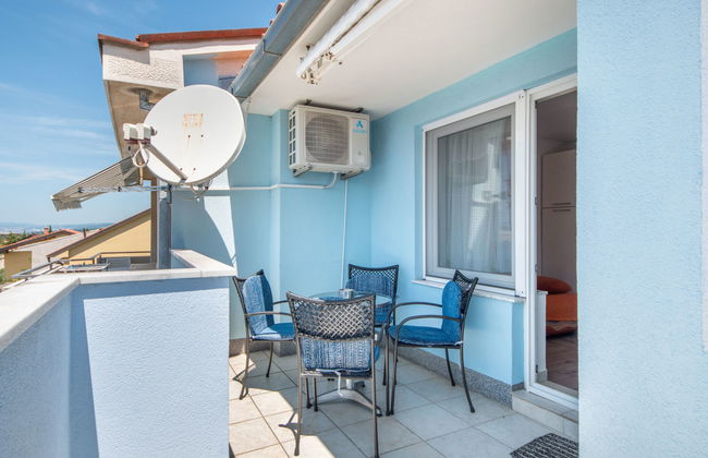Apartamento de 2 quartos em Crikvenica com terraço - Foto 17