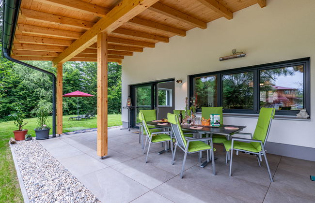 Casa de 4 quartos em Schiefling am Wörthersee com jardim e terraço - Foto 13