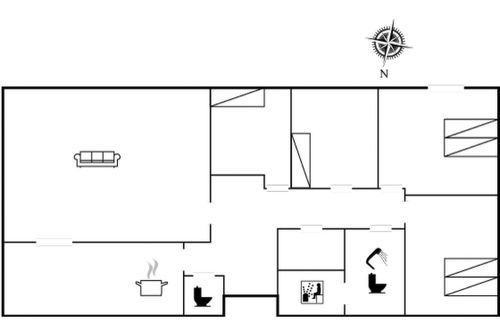 Foto 27 - Casa con 4 camere da letto a Sønderho con terrazza e sauna