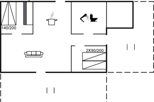 Foto 26 - Casa con 2 camere da letto a Klitmøller con terrazza