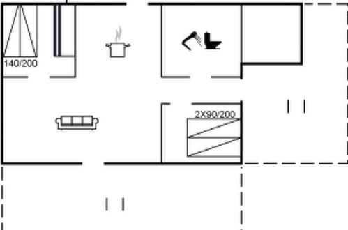 Foto 26 - Haus mit 2 Schlafzimmern in Klitmøller mit terrasse