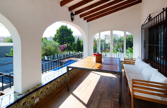 Casa de 6 quartos em Calp com piscina privada e jardim - Foto 29
