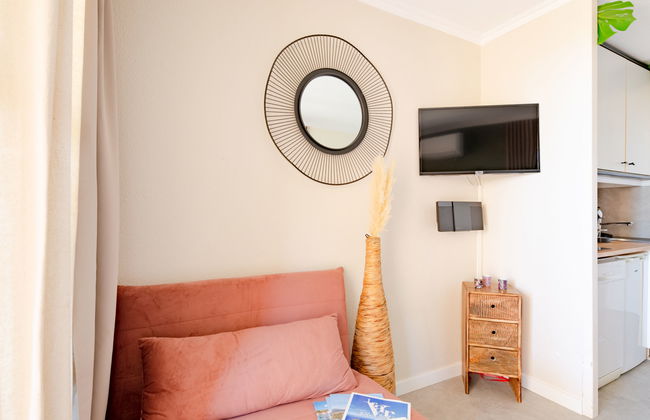 Apartamento de 1 quarto em Saint-Raphaël com piscina e jardim - Foto 14