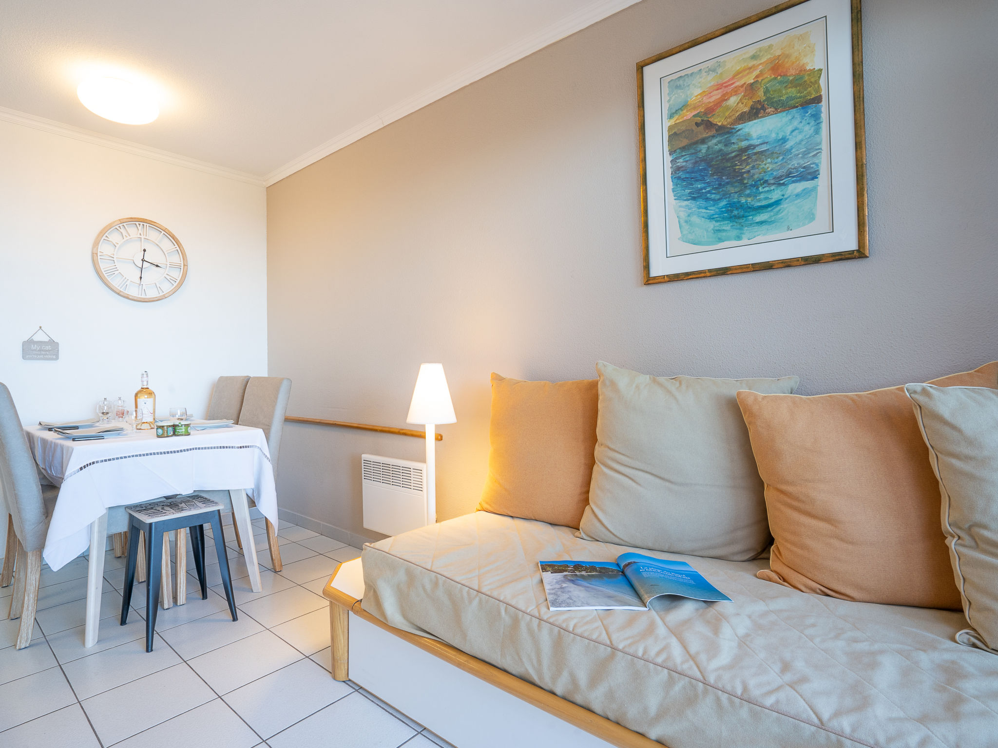 Foto 6 - Apartamento de 1 habitación en Saint-Raphaël con piscina y vistas al mar