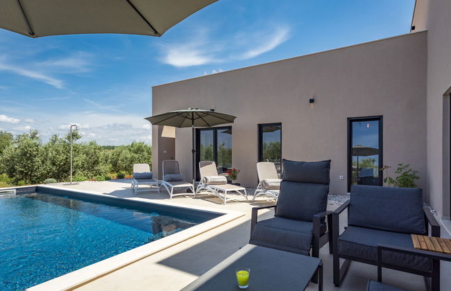 Casa de 4 quartos em Novigrad com piscina privada e jardim - Foto 19