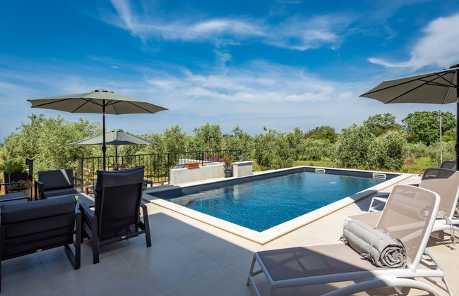 Casa de 4 quartos em Novigrad com piscina privada e jardim - Foto 7