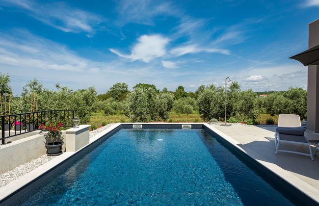 Casa de 4 quartos em Novigrad com piscina privada e jardim - Foto 29