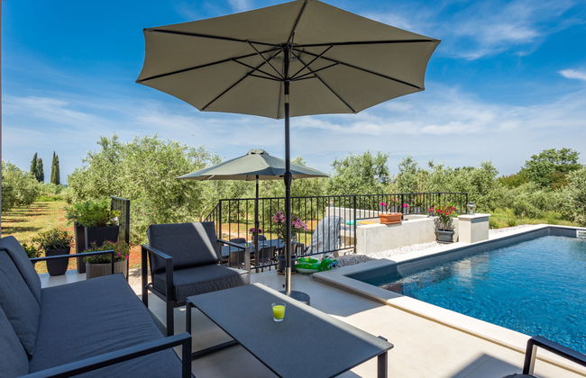 Casa de 4 quartos em Novigrad com piscina privada e jardim - Foto 31