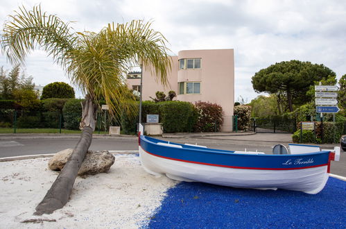 Foto 19 - Apartamento en Villeneuve-Loubet con terraza y vistas al mar