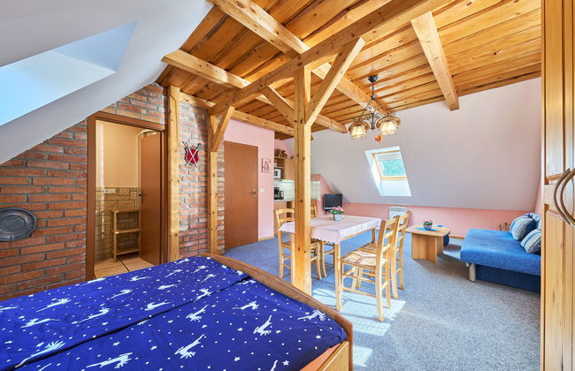 Apartamento de 1 quarto em Stárkov com piscina e jardim - Foto 10