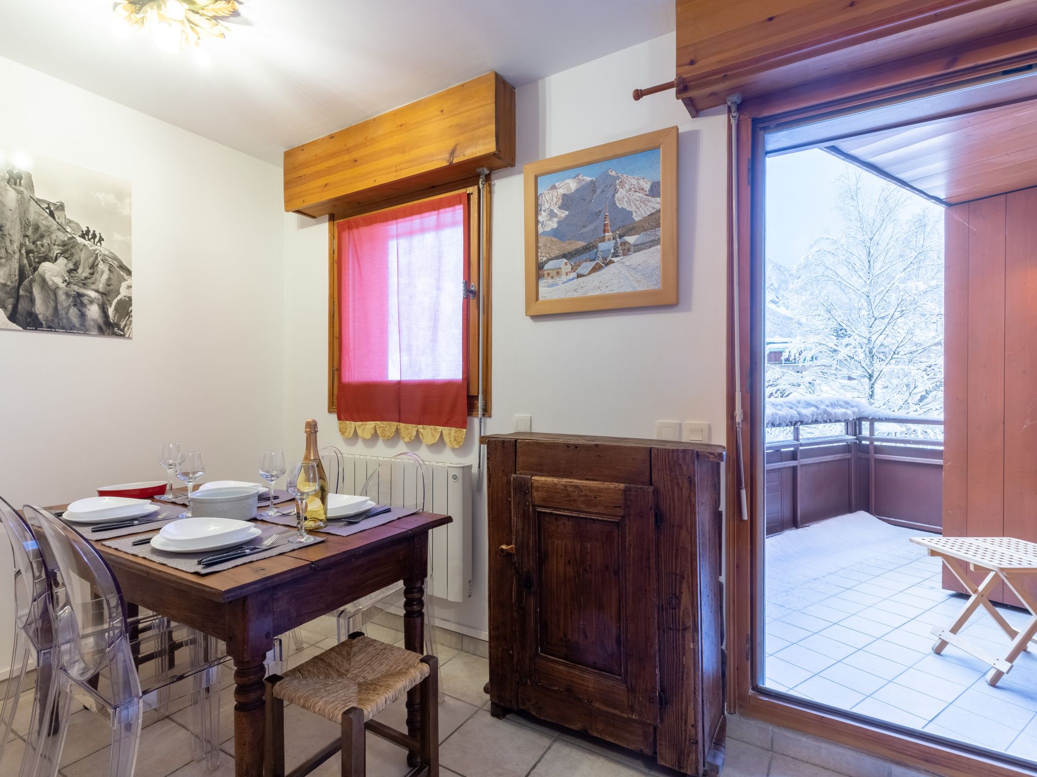 Photo 2 - 1 bedroom Apartment in Chamonix-Mont-Blanc with mountain view