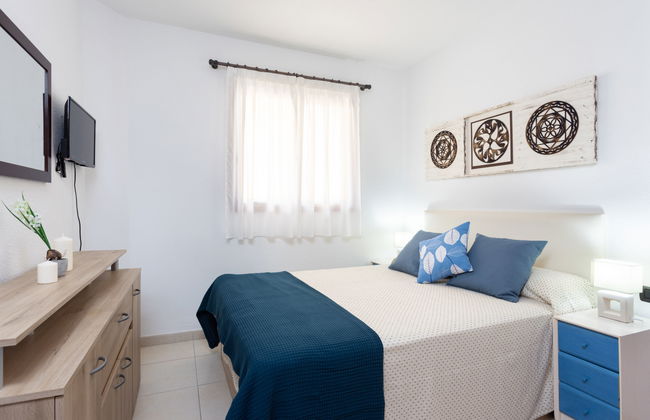 Apartamento de 1 quarto em Santiago del Teide com piscina e terraço - Foto 5