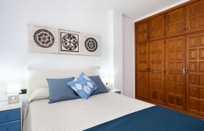 Apartamento de 1 quarto em Santiago del Teide com piscina e terraço - Foto 10