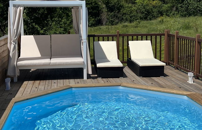 Casa de 4 quartos em Cruis com piscina privada e jardim - Foto 9