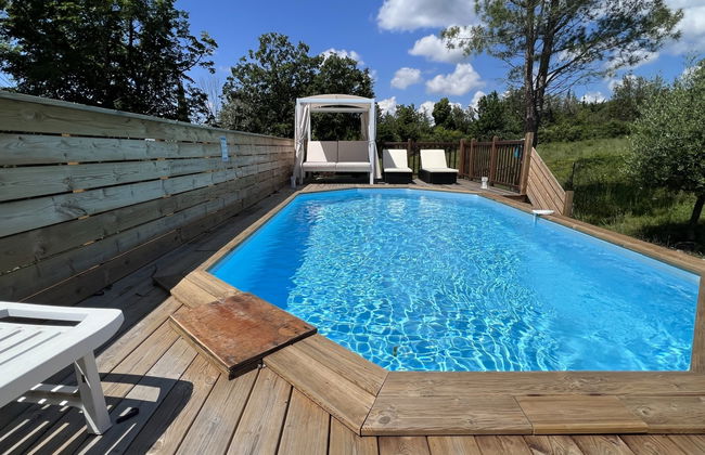 Casa de 4 quartos em Cruis com piscina privada e jardim - Foto 6