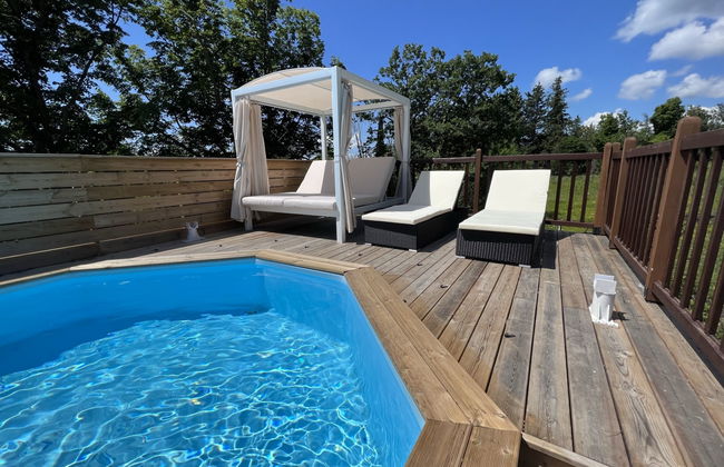 Casa de 4 quartos em Cruis com piscina privada e jardim - Foto 25