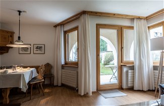 Foto 1 - Appartamento con 2 camere da letto a Sils im Engadin/Segl con giardino e vista sulle montagne