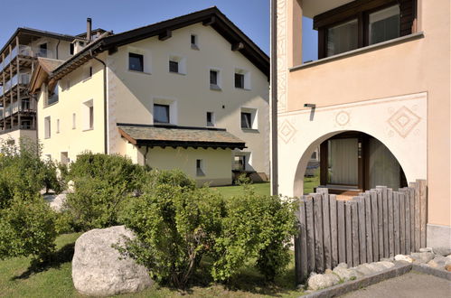 Foto 23 - Appartamento con 2 camere da letto a Sils im Engadin/Segl con giardino e vista sulle montagne