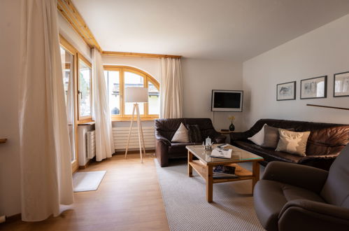 Foto 2 - Appartamento con 2 camere da letto a Sils im Engadin/Segl con giardino e vista sulle montagne