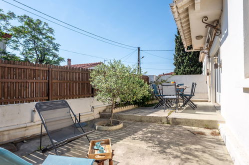 Foto 5 - Casa con 2 camere da letto a Canet-en-Roussillon con terrazza e vista mare