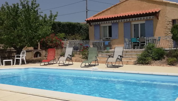 Photo 1 - Maison de 2 chambres à Rasteau avec piscine privée et jardin