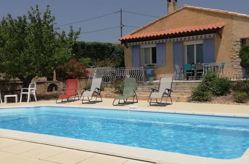 Photo 1 - Maison de 2 chambres à Rasteau avec piscine privée et jardin