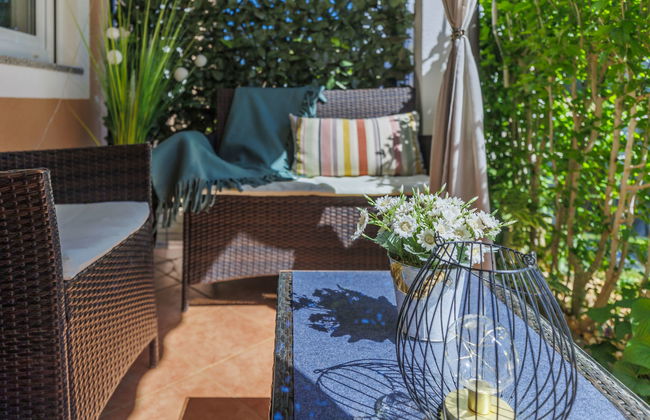 Apartamento de 2 quartos em Umag com jardim e terraço - Foto 16